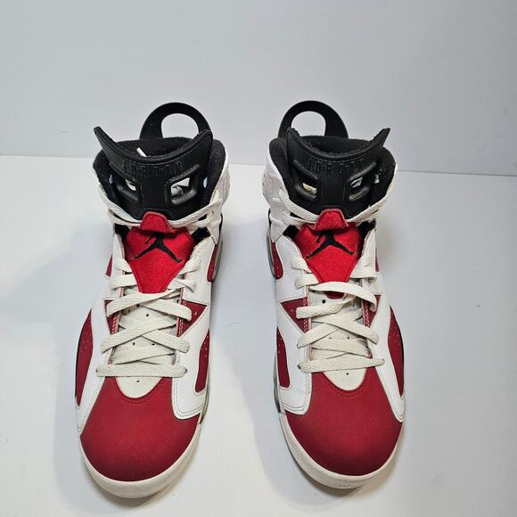 Size 10.5 - Vintage Nike Air Jordan 6 Retro OG Mid Carmine white red 2014 Retro - Picture 3 of 12